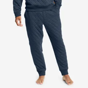 Eddie Bauer Men's Outlooker Quilted Jogger Pants - Indigo Blue