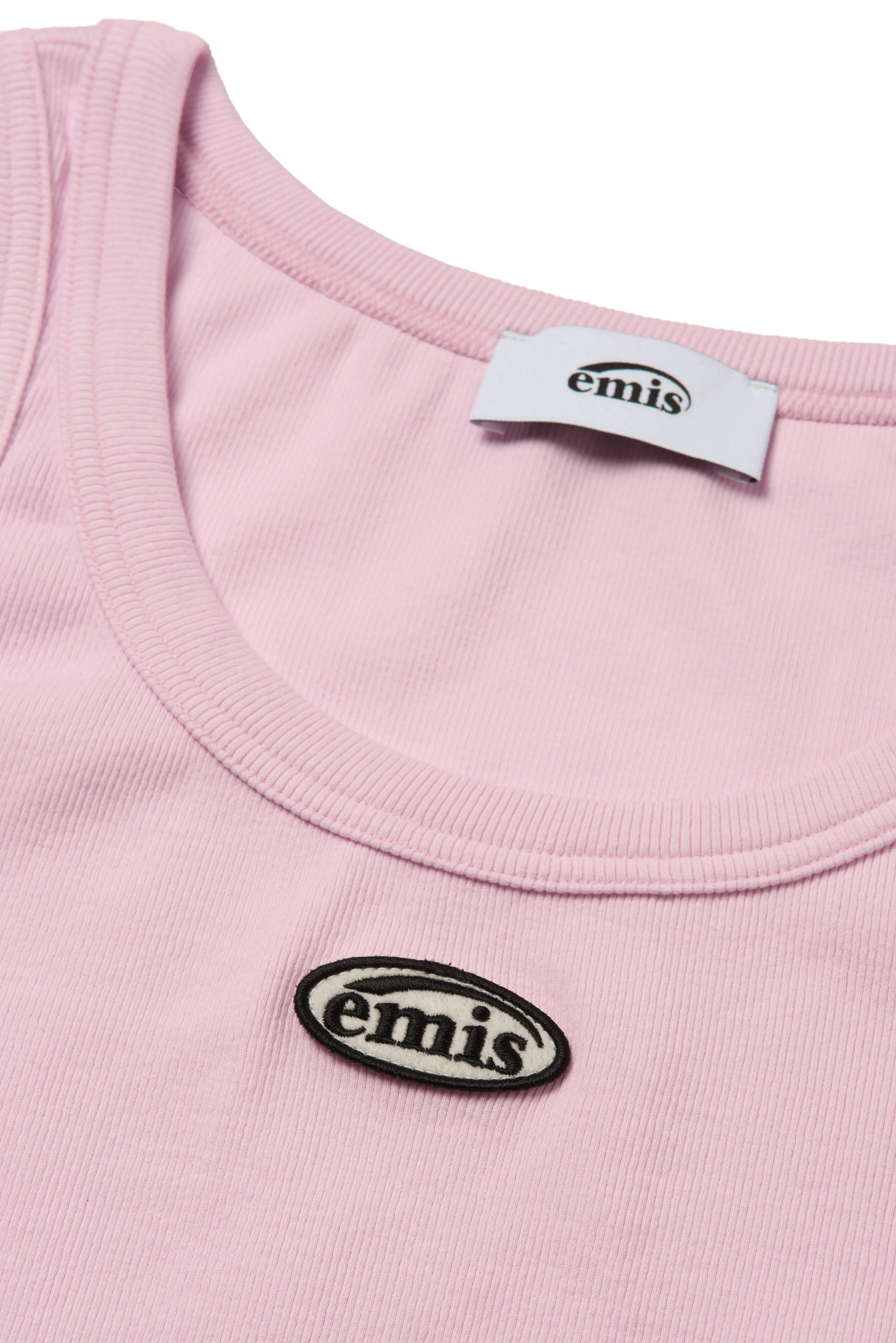 EMIS  |Casual Style Street Style Plain Cotton Logos on the Sleeves