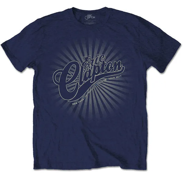 Eric Clapton Logo Rays Navy