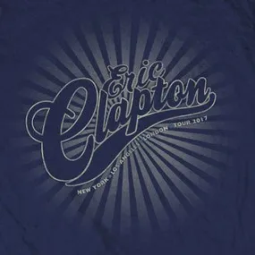 Eric Clapton Logo Rays Navy