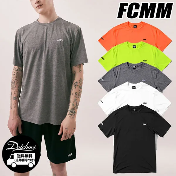 FCMM  |Crew Neck Unisex Street Style Short Sleeves Logo