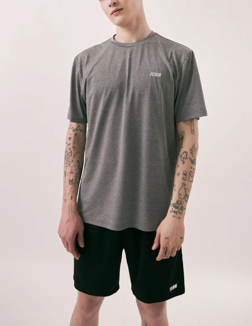 FCMM  |Crew Neck Unisex Street Style Short Sleeves Logo