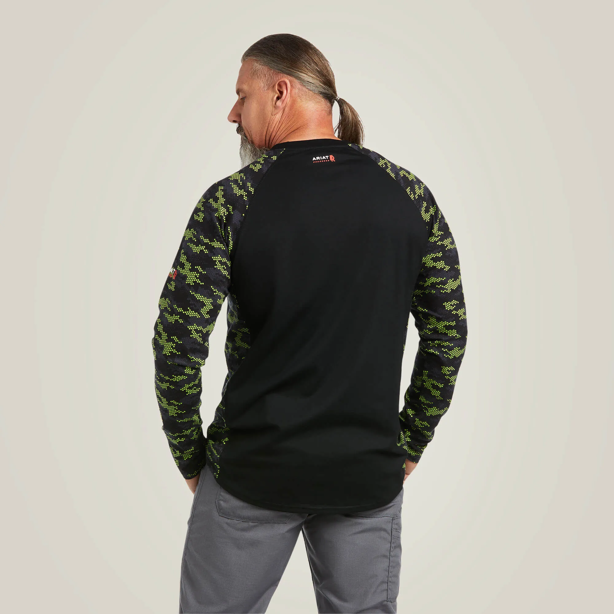 FR Stretch Camo Baseball T-Shirt