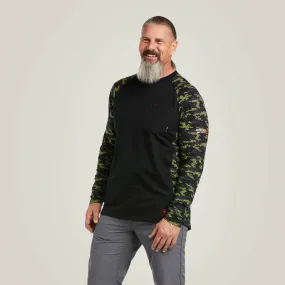 FR Stretch Camo Baseball T-Shirt