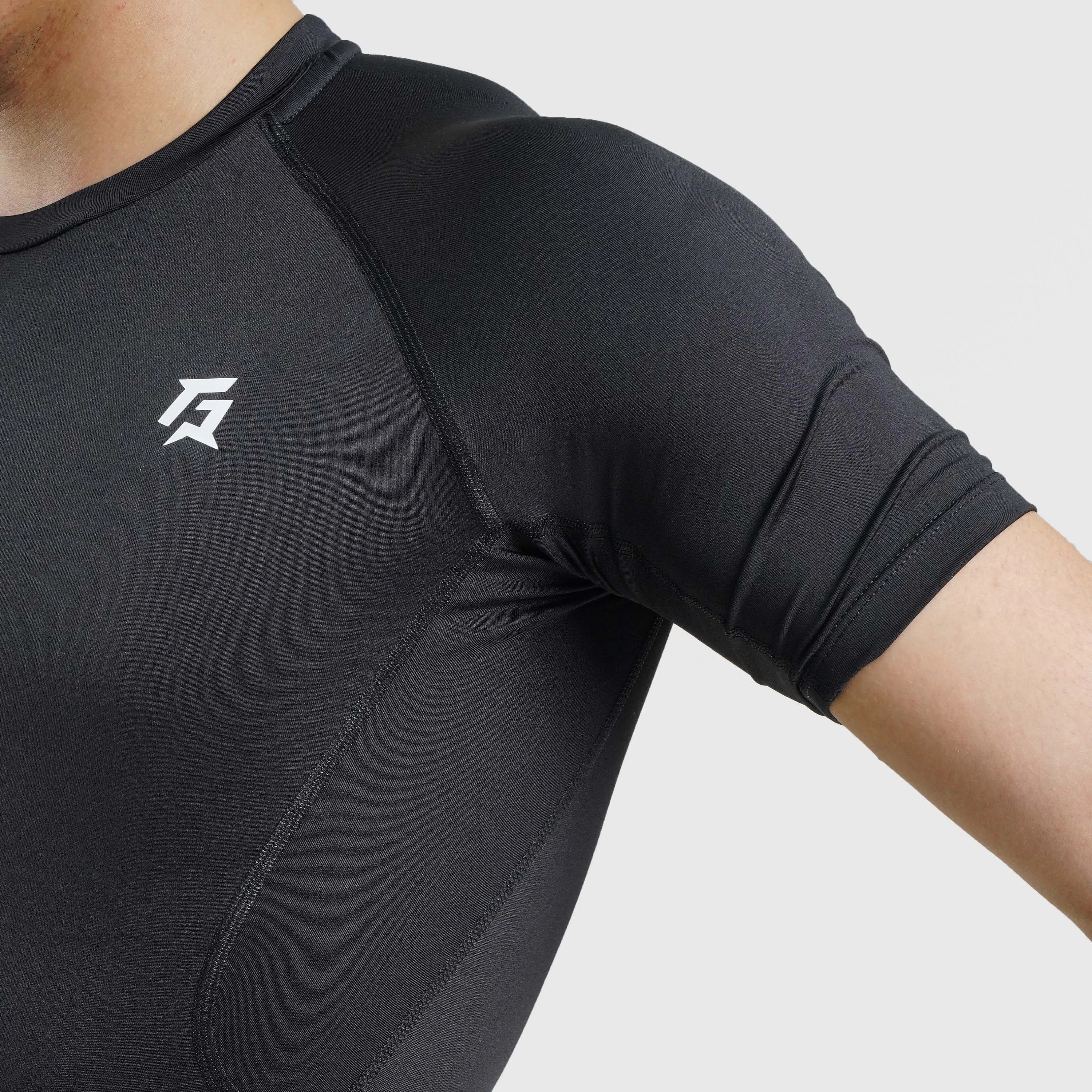 GA Compression Short Sleeves (Black)