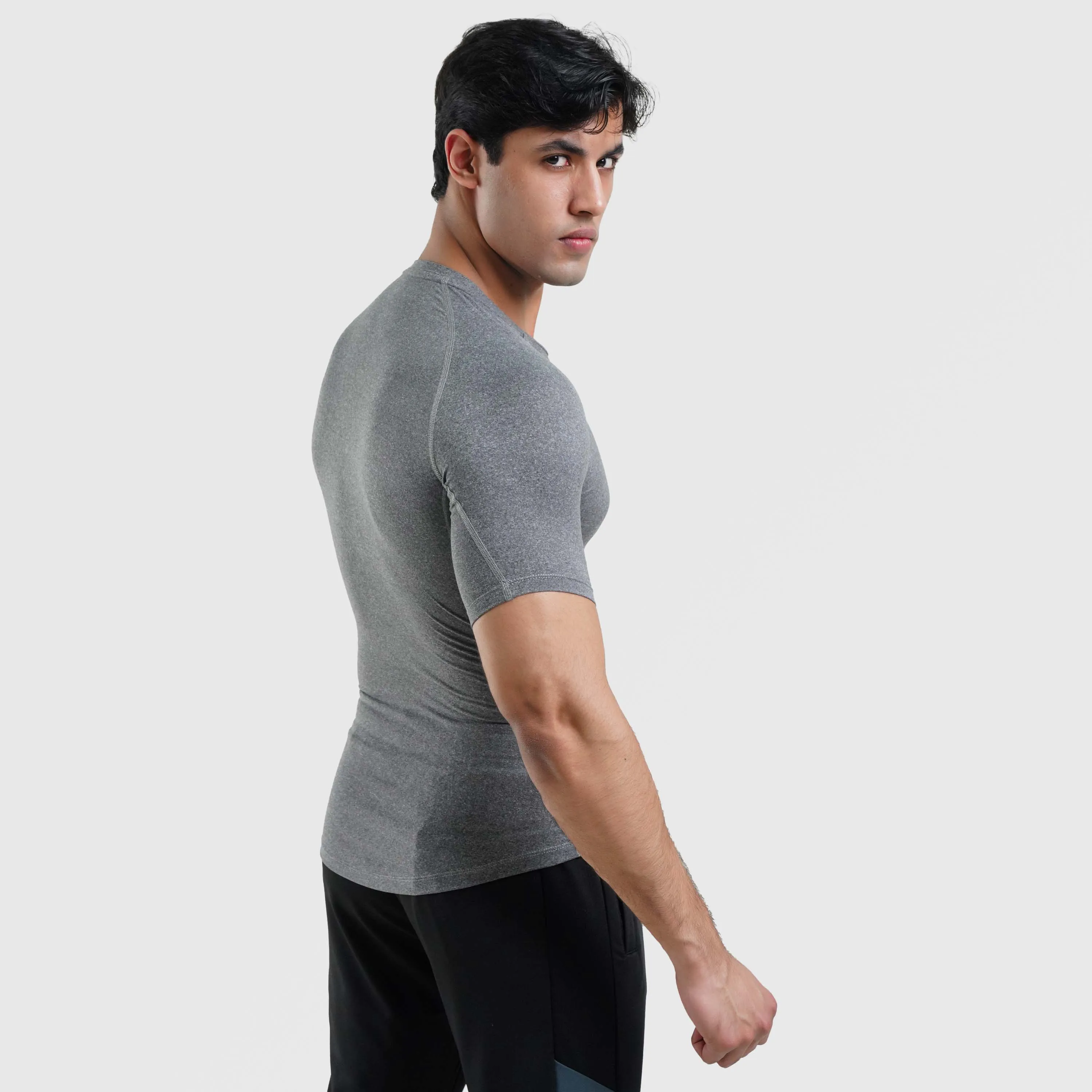 GA Compression Short Sleeves (Grey)