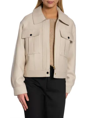 GANT JACKET TEXTURED SOFT OAT