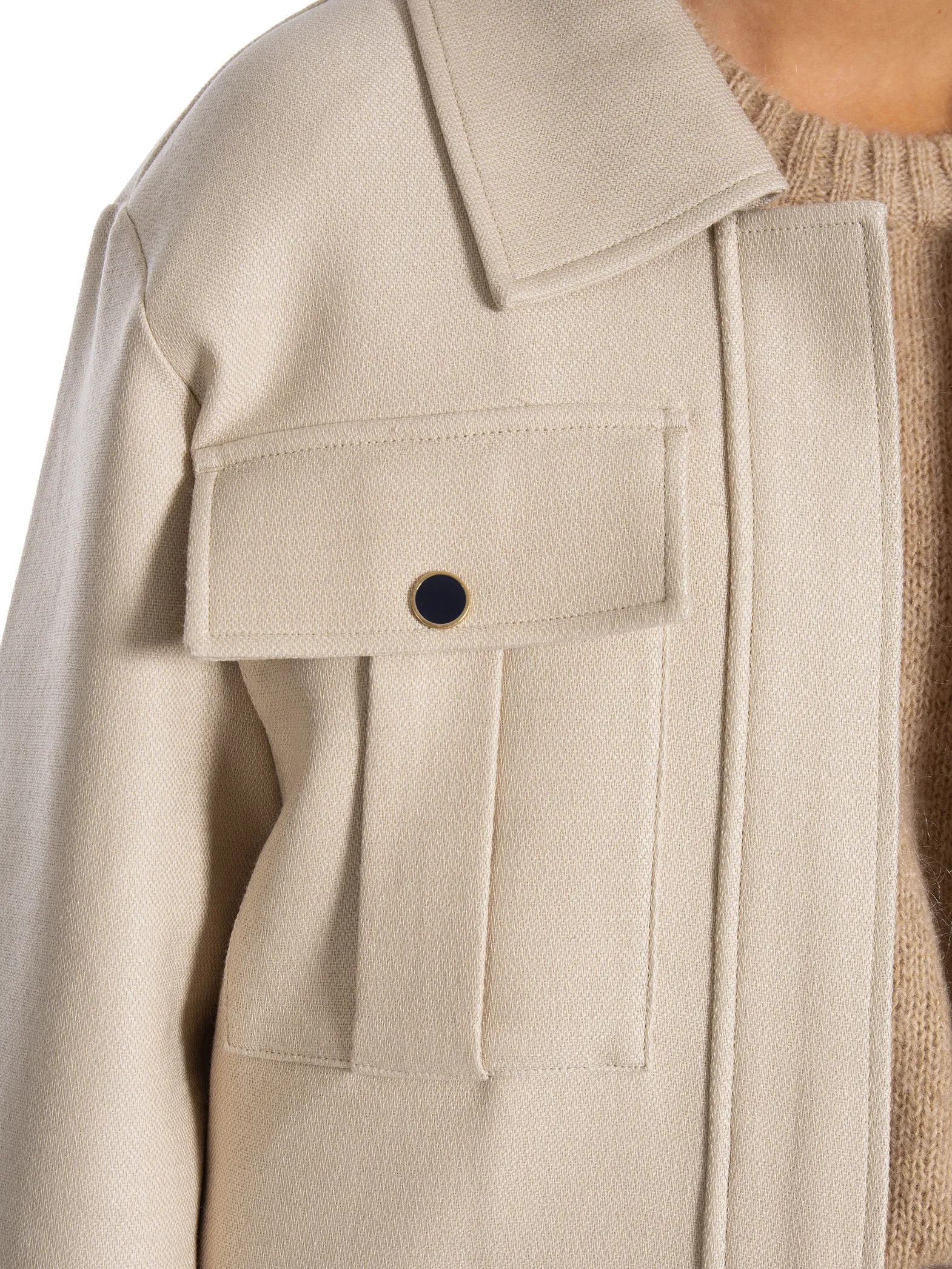 GANT JACKET TEXTURED SOFT OAT