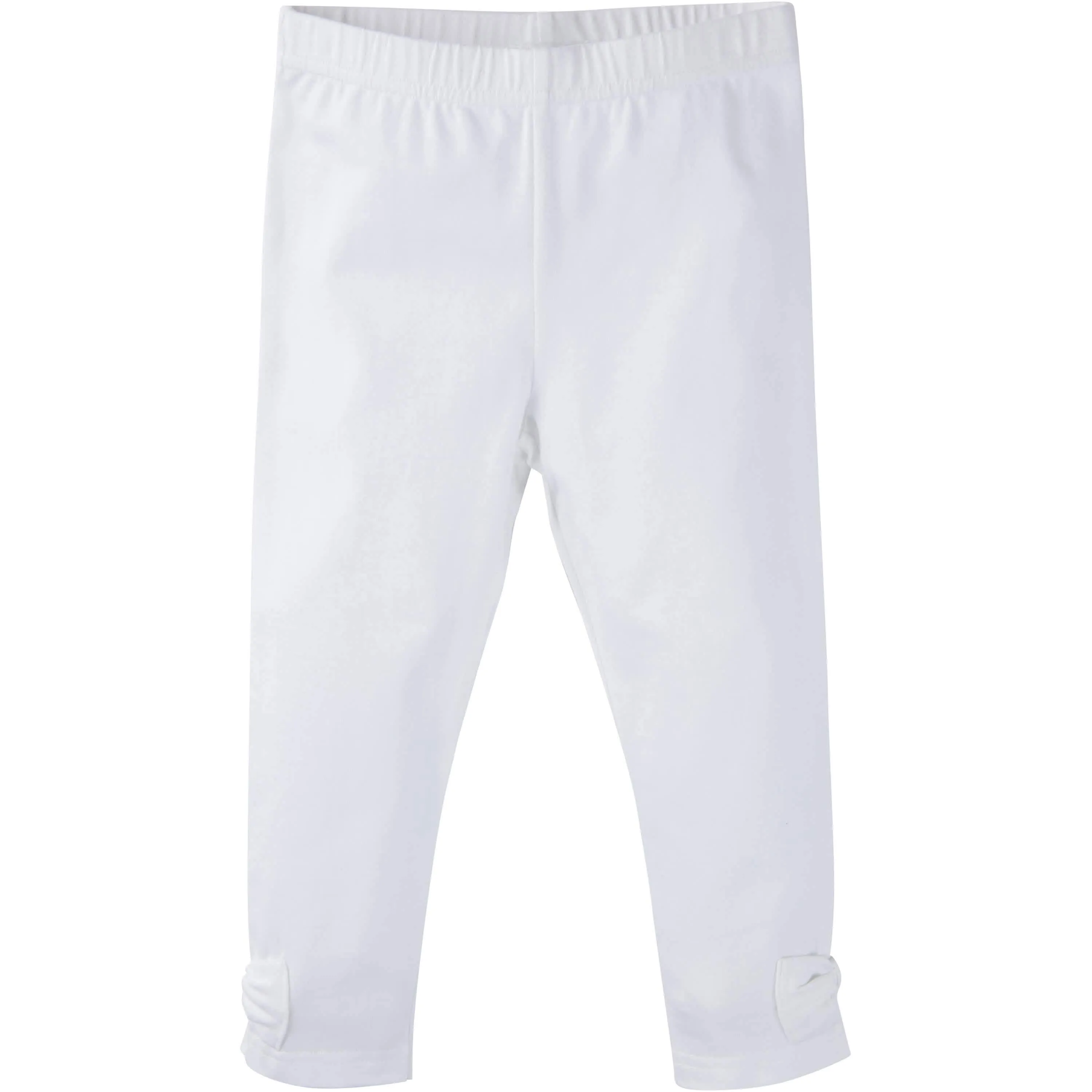 Gerber Graduates Baby Girls Solid White Leggings