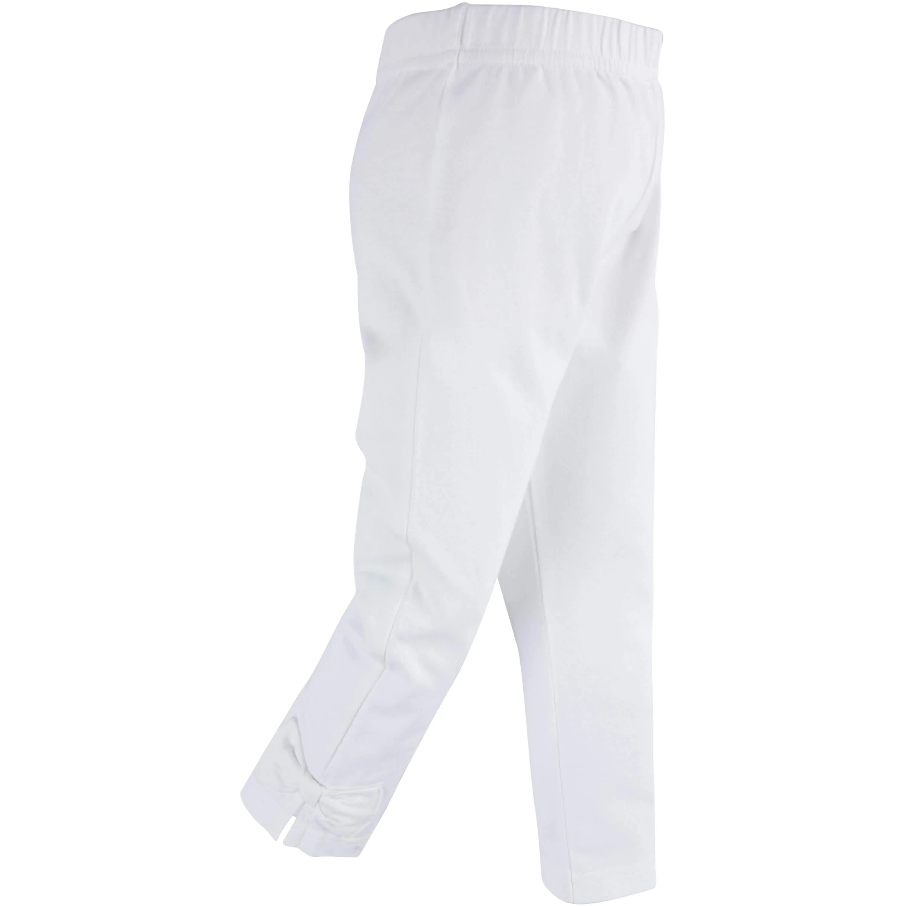 Gerber Graduates Baby Girls Solid White Leggings