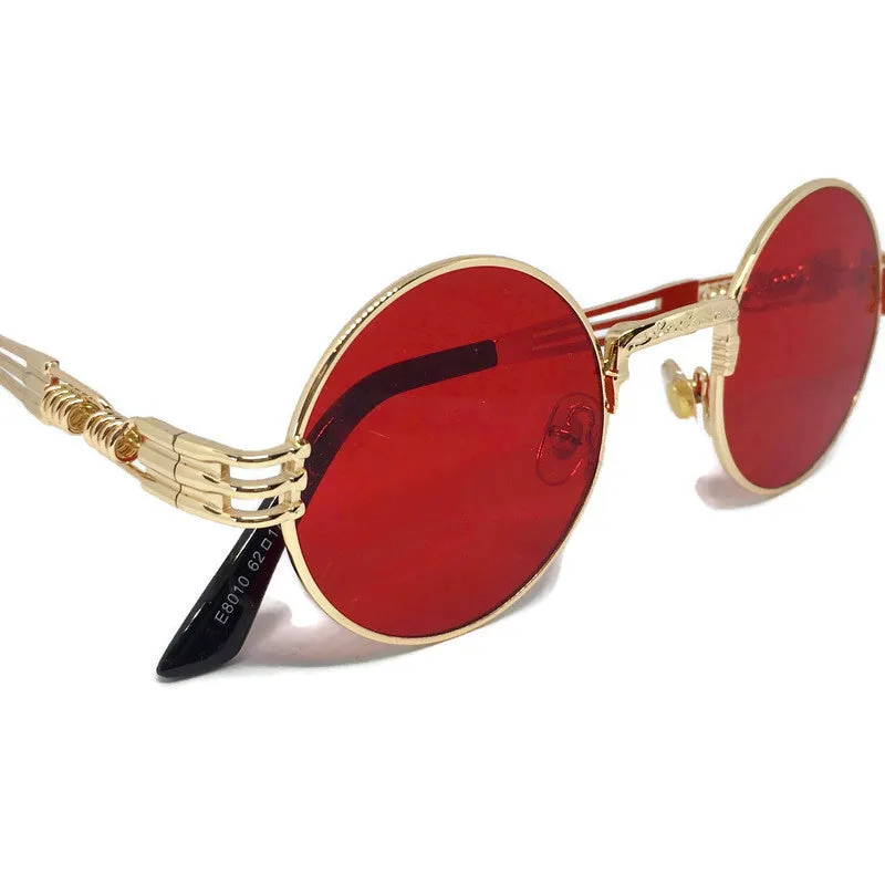 Gifts From The Crypt - Red x Gold Sunglasses