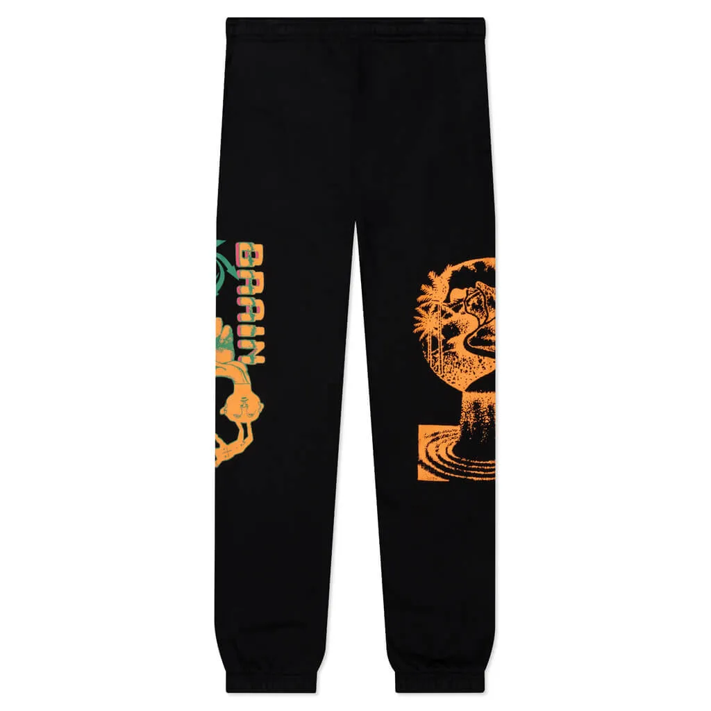 Global Streams Sweatpant - Black