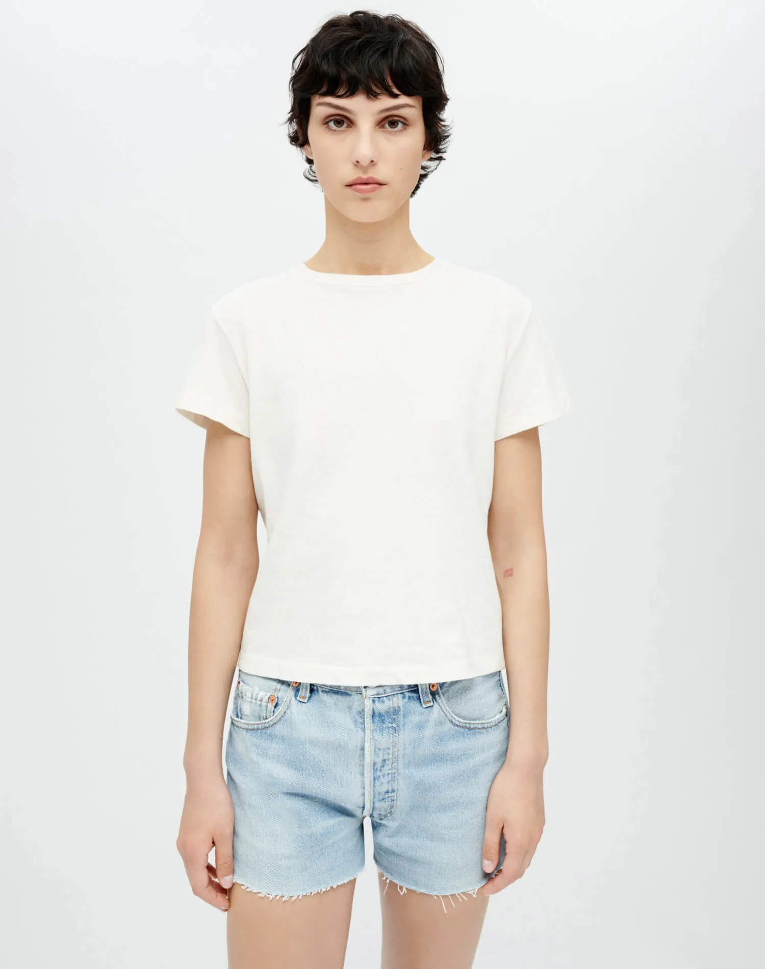 Hanes Classic Tee - Vintage White