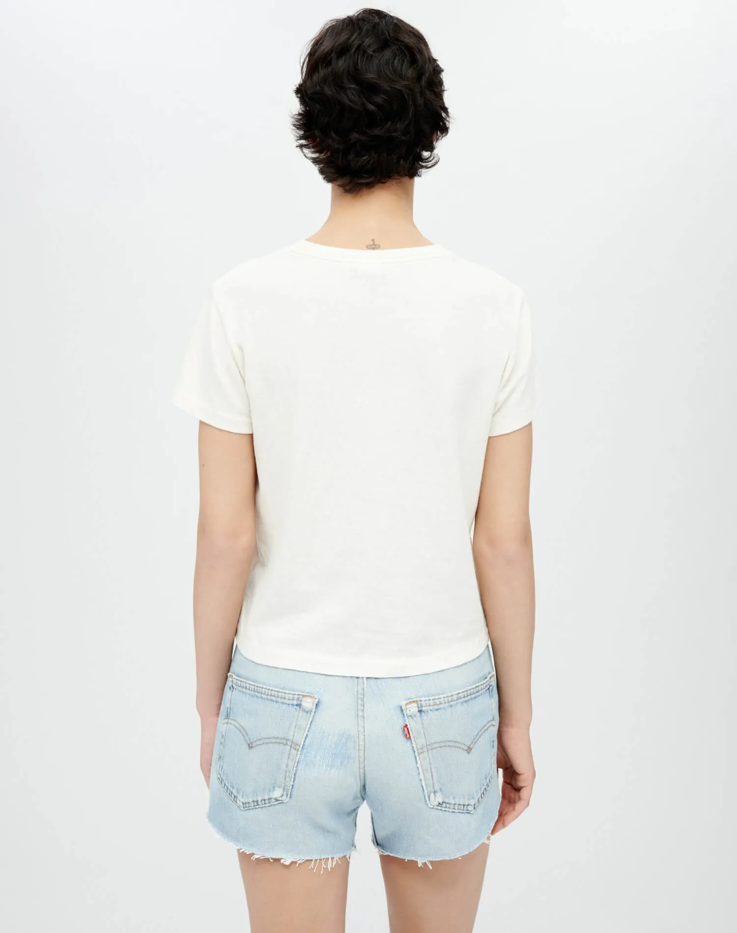 Hanes Classic Tee - Vintage White