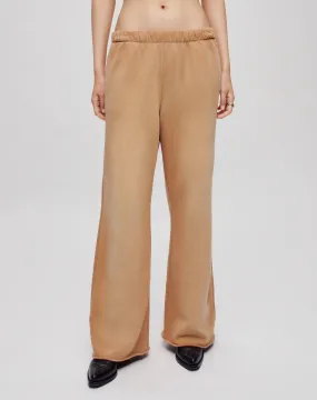 Hanes Wide Leg Sweatpant - Faded Chestnut