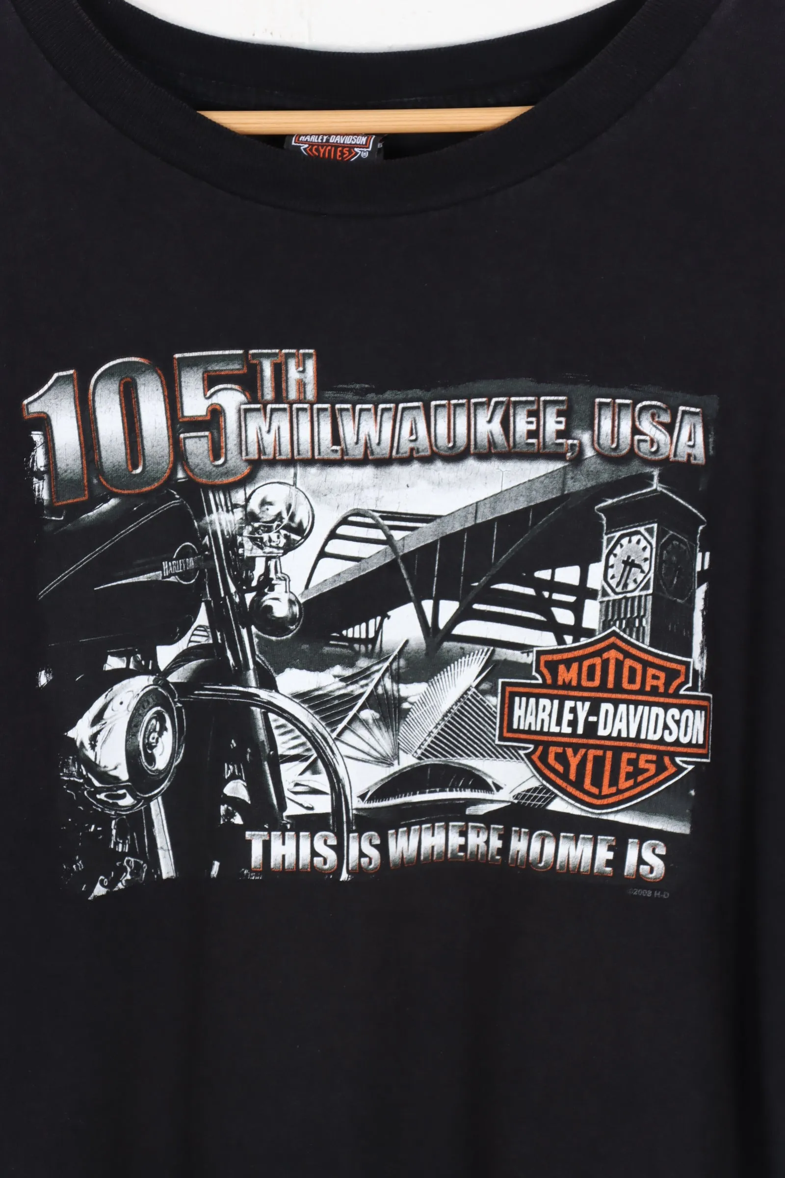 HARLEY DAVIDSON 'This Is Where Home Is' USA Made (XXL)