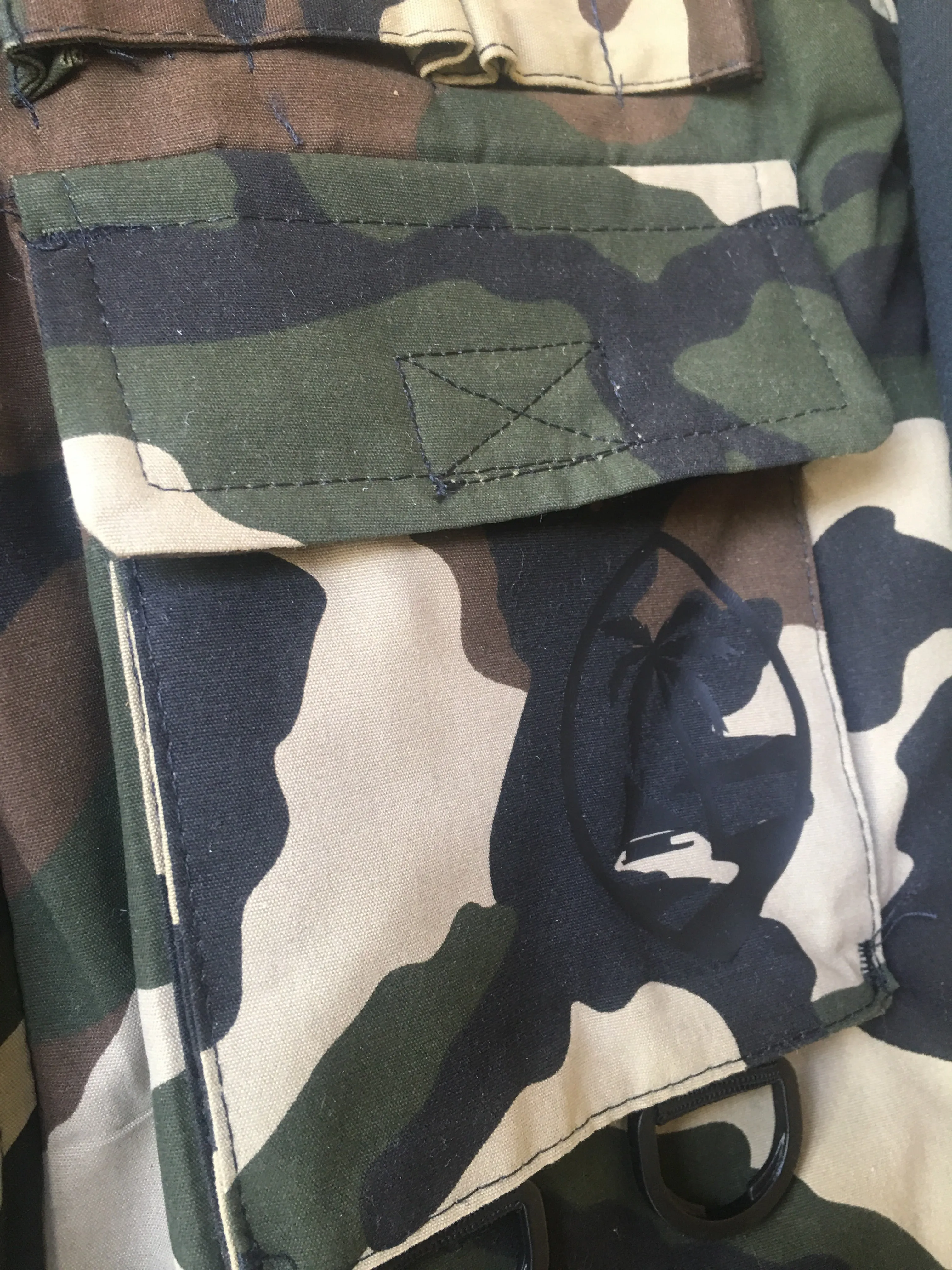 Islander Camo Sleeveless Jackets