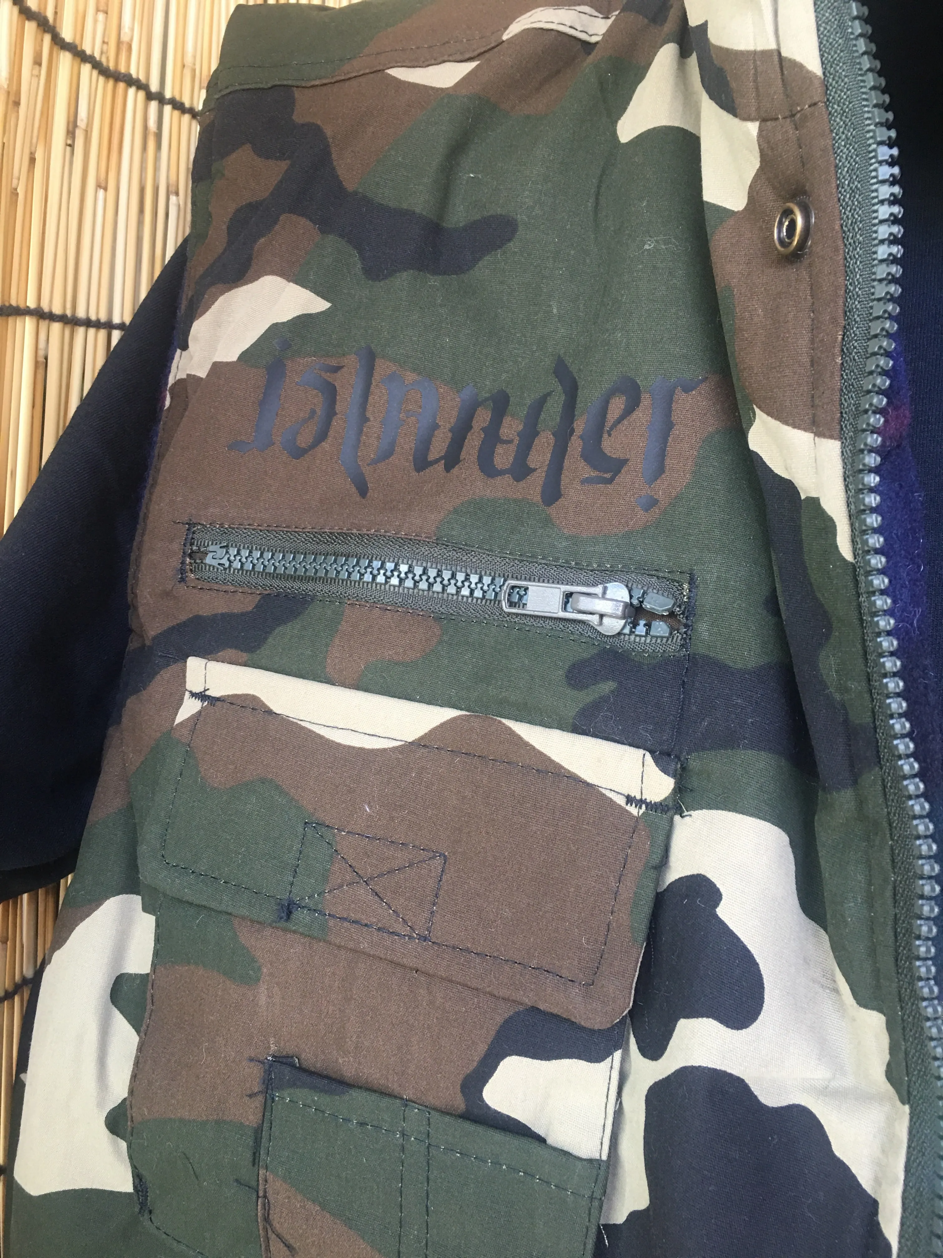 Islander Camo Sleeveless Jackets