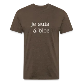 je suis á bloc t-shirt