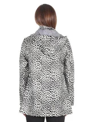 Jillian Waterproof Leopard Jacket