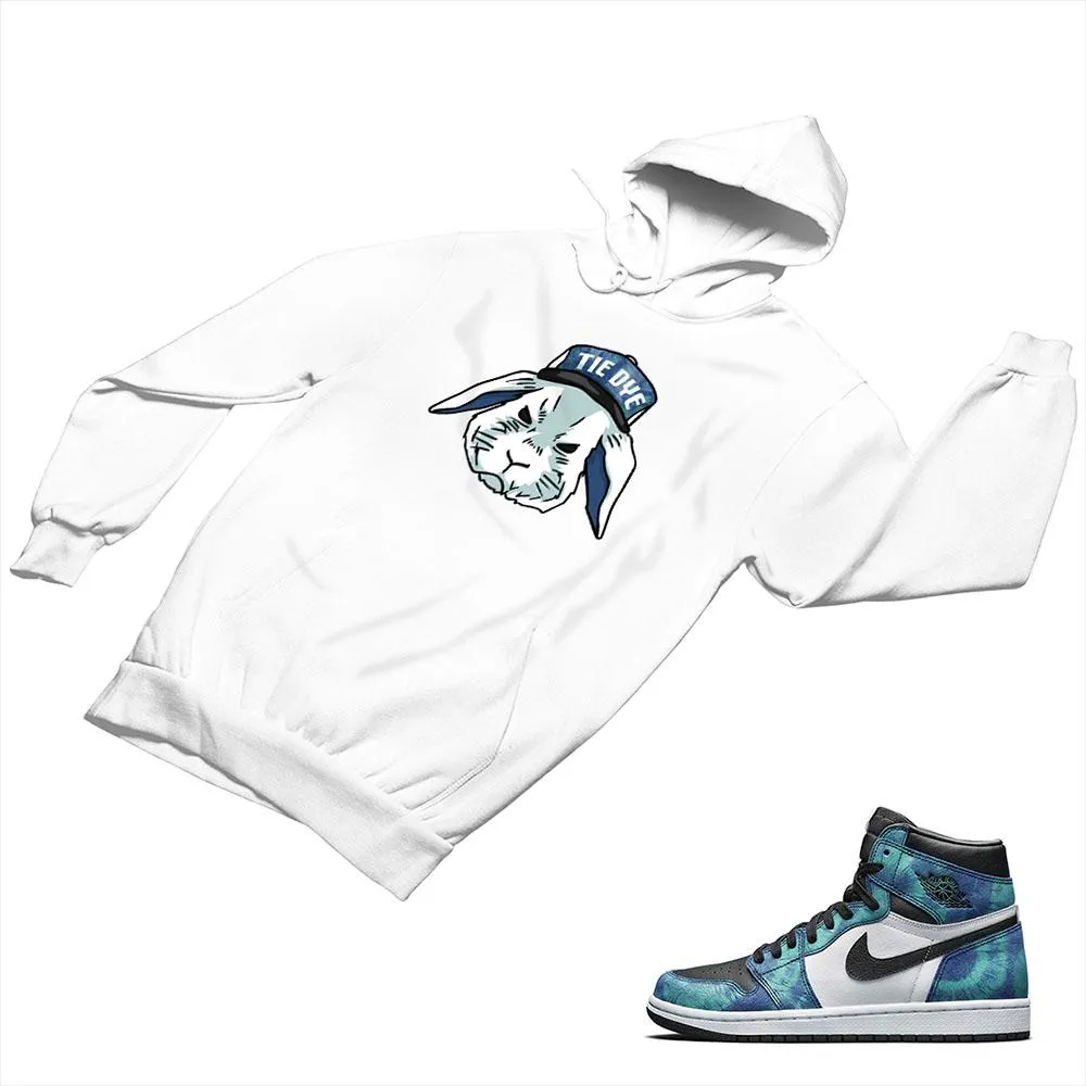 Jordan 1 Tie-Dye Matching Custom Designed Hoodies JD 1-69-6