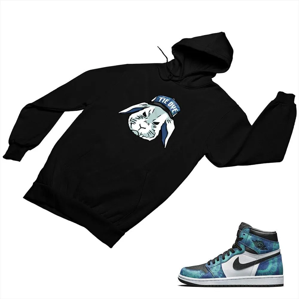 Jordan 1 Tie-Dye Matching Custom Designed Hoodies JD 1-69-6