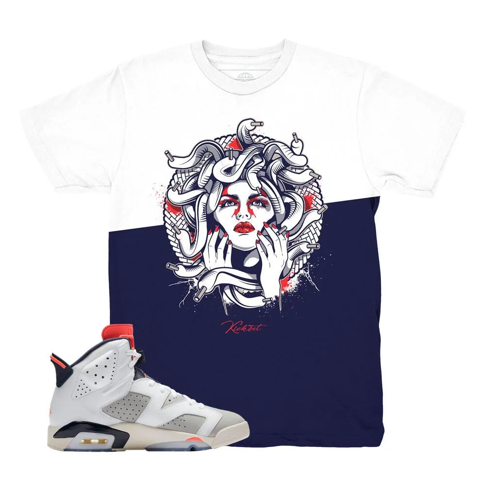 Jordan 6 Tinker Medusa Split Shirt