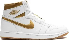 Jordan Air 1 Retro High OG Metallic Gold sneakers White