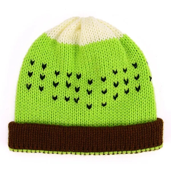 Kiwi Knit Food Hat