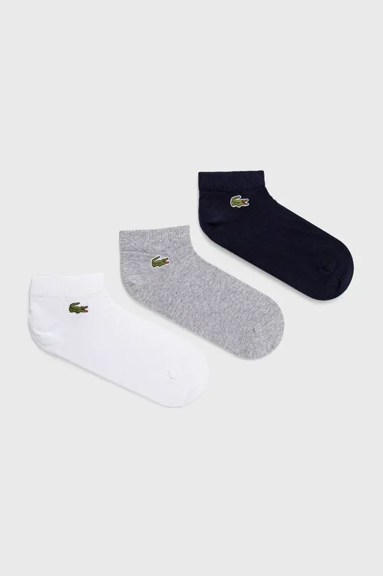 Lacoste socks men's gray color