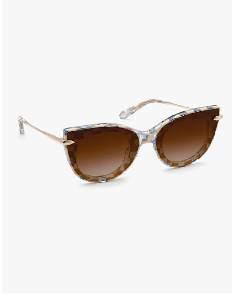 Laveau Nylon Sunglasses  in Gingham