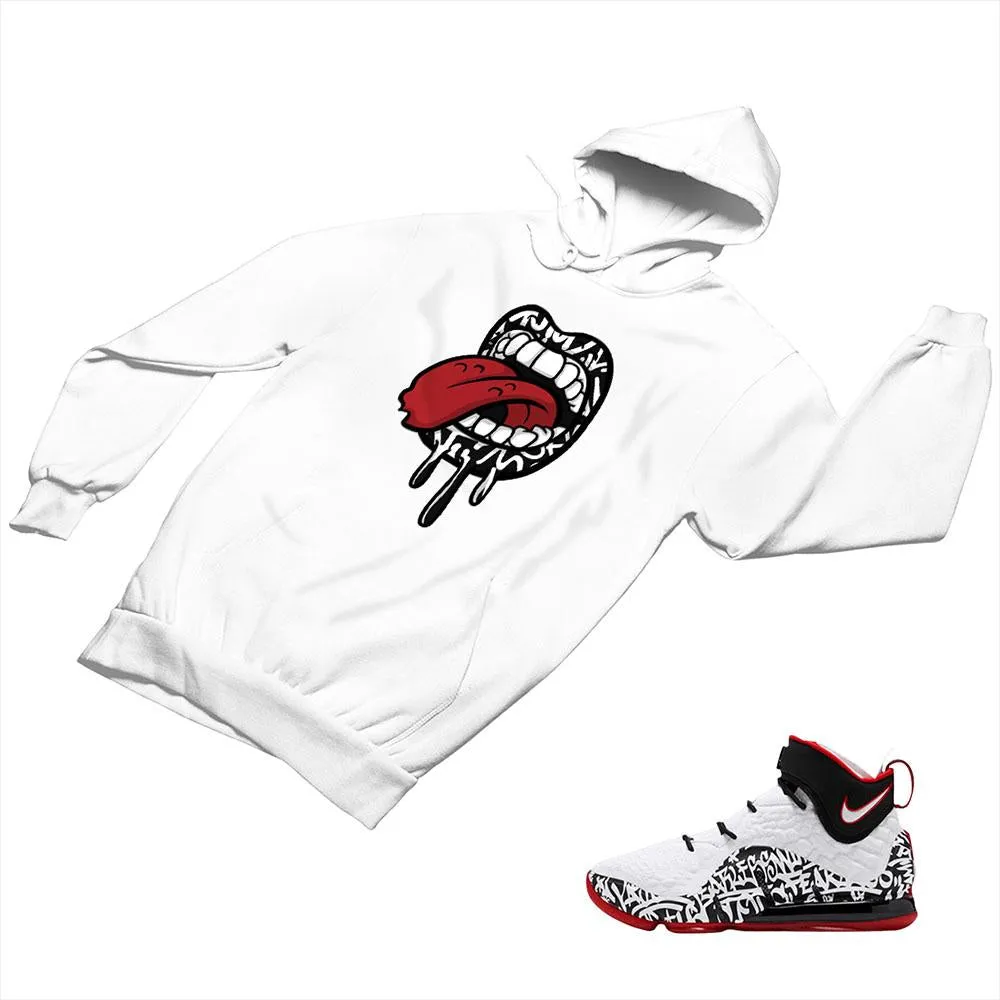 LeBron 17 Graffiti Matching Custom Designed Hoodies NLB17 1-4-2