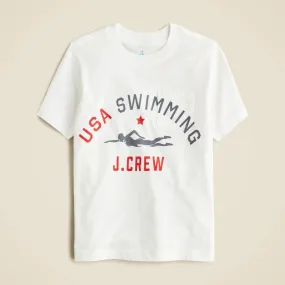 Limited-edition kids' USA Swimming® X Crewcuts graphic T-shirt