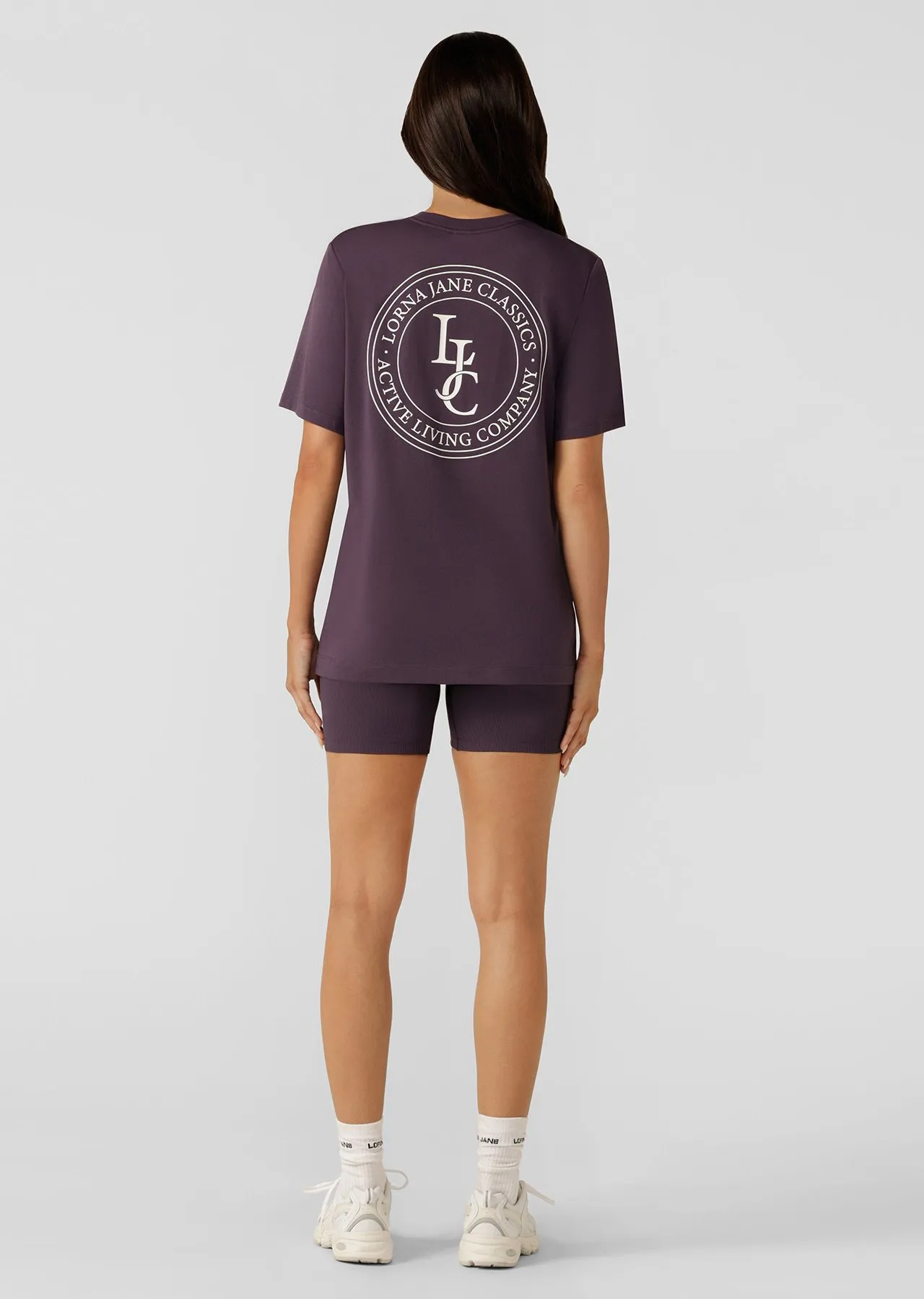 Lj Classic Relaxed Tee | Short Sleeve | Lorna Jane Australia