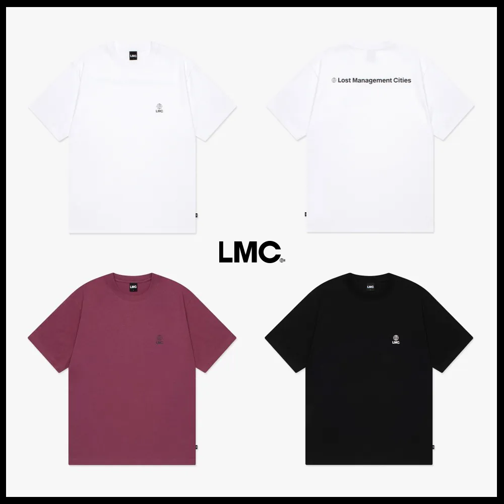 LMC  |Crew Neck Unisex Street Style Cotton Short Sleeves