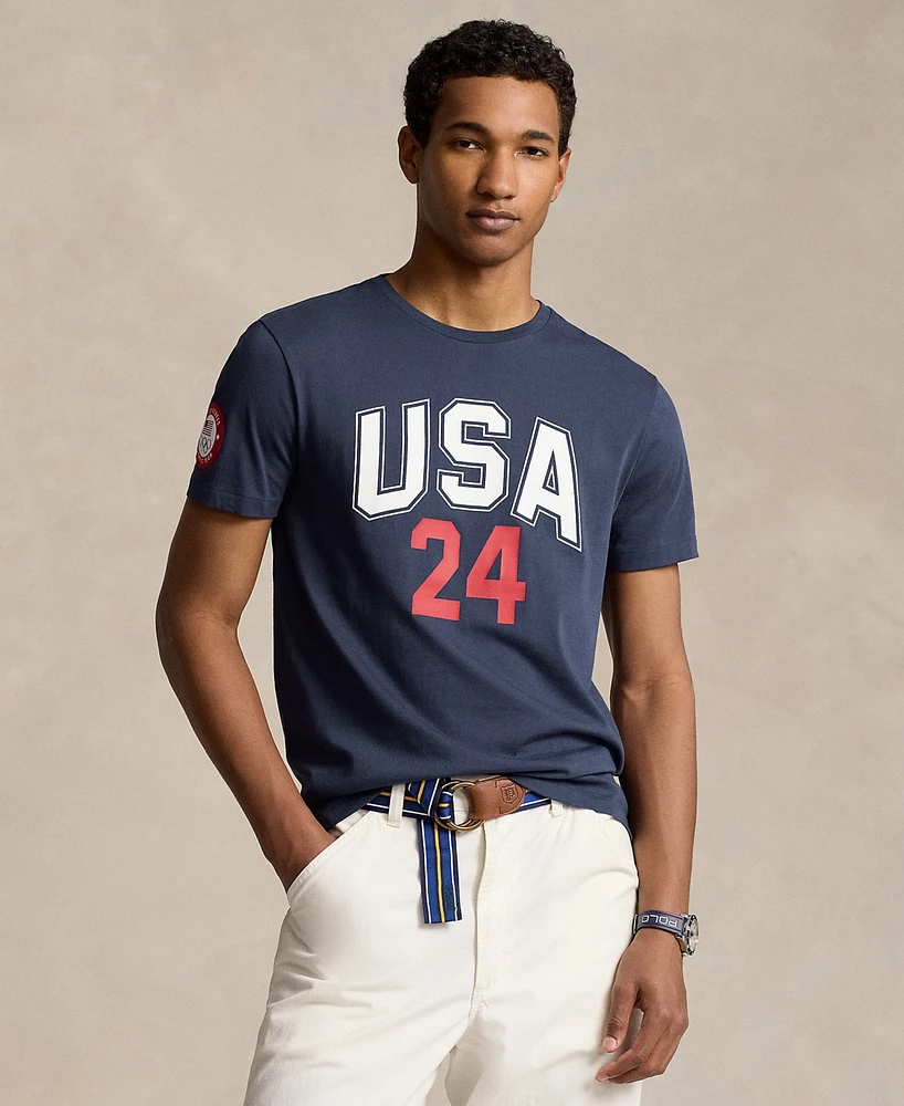 Macy's Polo Ralph Lauren Men's Team Usa Jersey Graphic T-Shirt