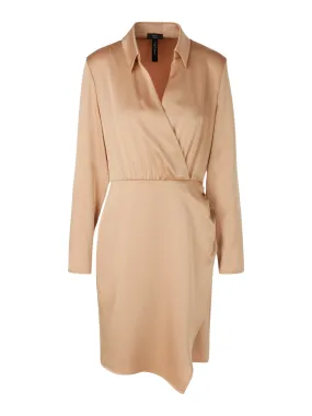 Marc Cain Dress With Wrap in Bright Toffee