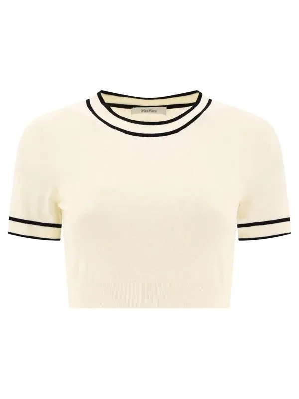 MaxMara  |Short Sleeves V-neck & Crew neck