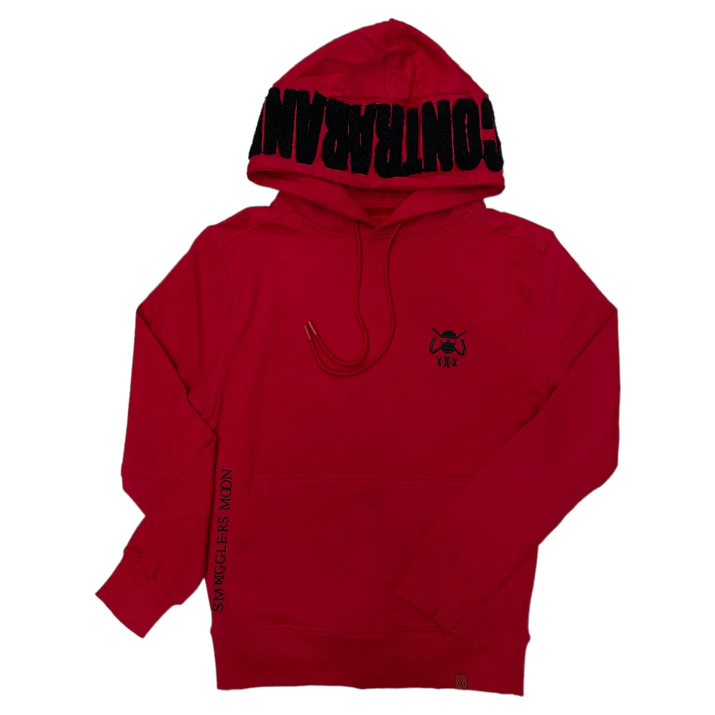 MEN SMUGGLER MOON CARDINAL RED HOODIE