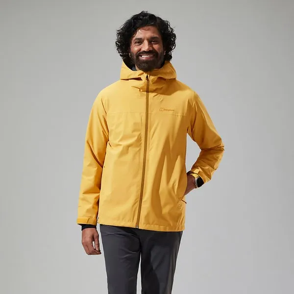 Men's Arnaby Hooded Waterproof Jacket - Yellow