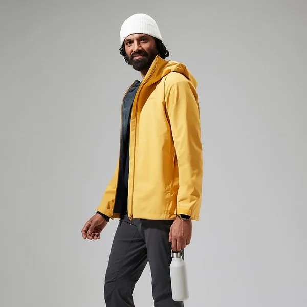 Men's Arnaby Hooded Waterproof Jacket - Yellow