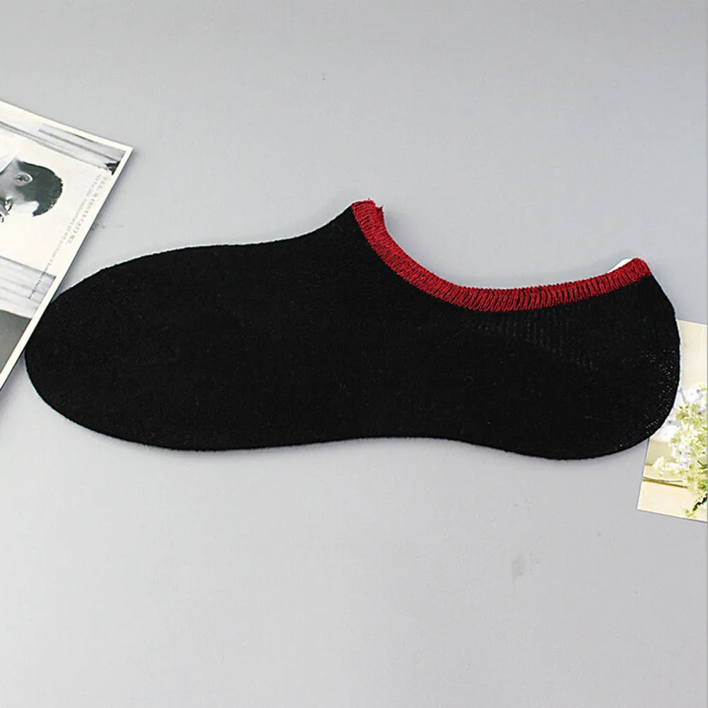 Men's Casual Cotton Loafer Boat Non-Slip Invisible Low Cut Socks  US 6-9 Men's sock SM6