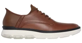 MEN'S SKECHERS SLIP-INS MARK NASON: CASUAL GLIDE CELL - GABLE LUX | COGNAC