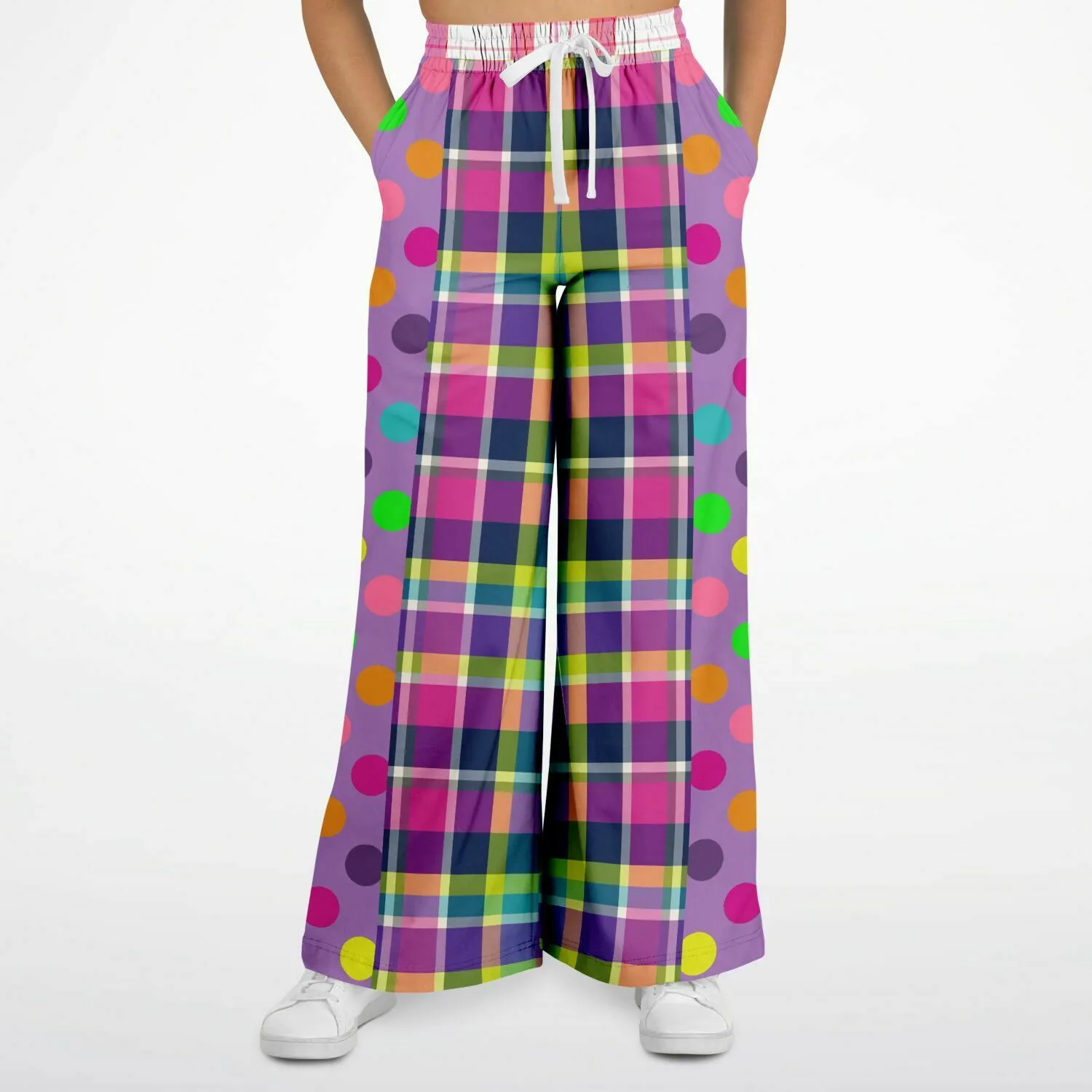 Mercury Retrograde Plaid SW Stretchy Phat Bellbottoms