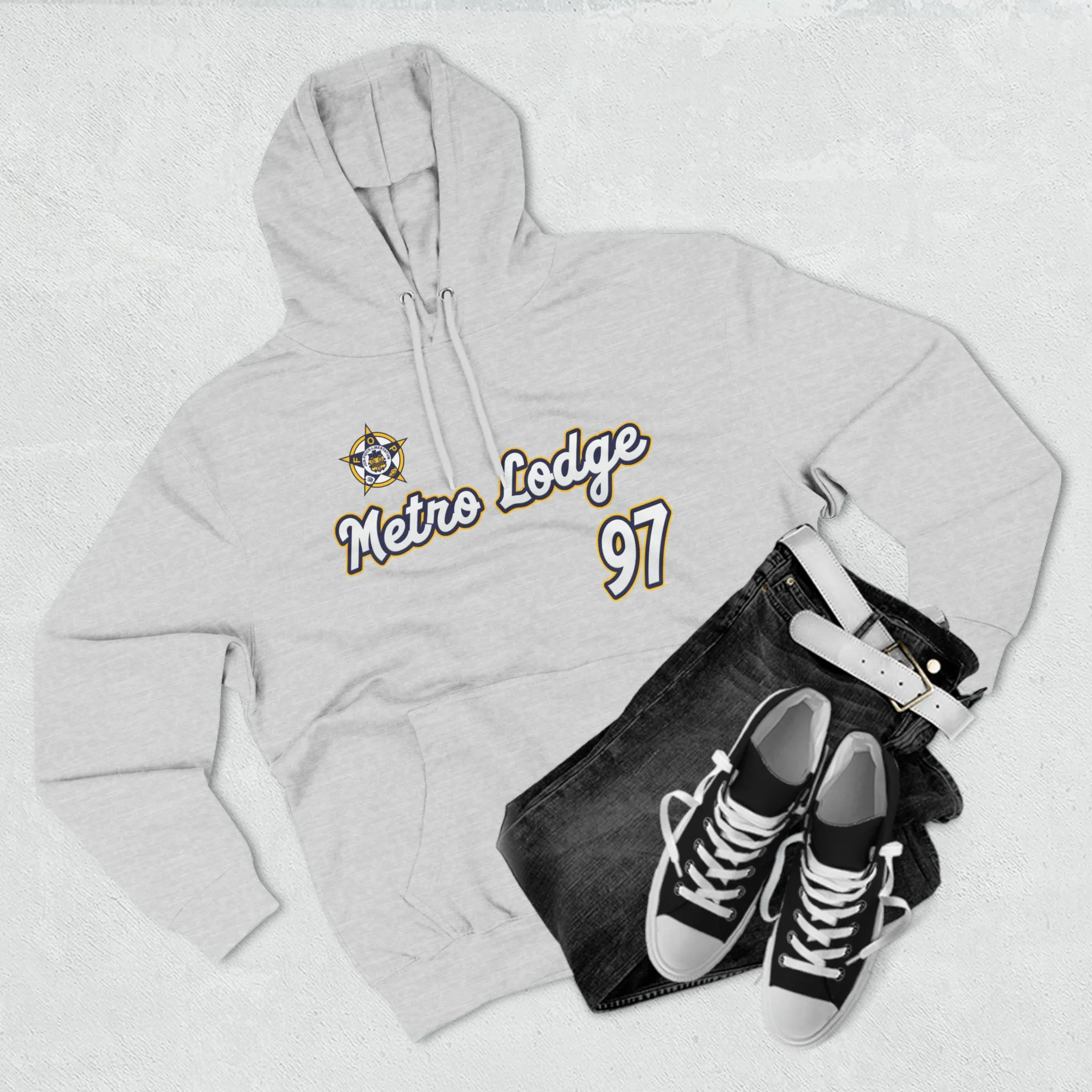 Metro Lodge Unisex Hooded Sweatshirt