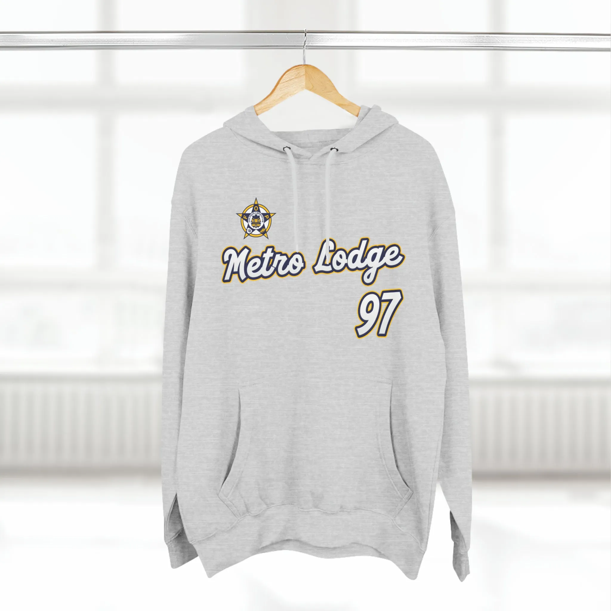 Metro Lodge Unisex Hooded Sweatshirt