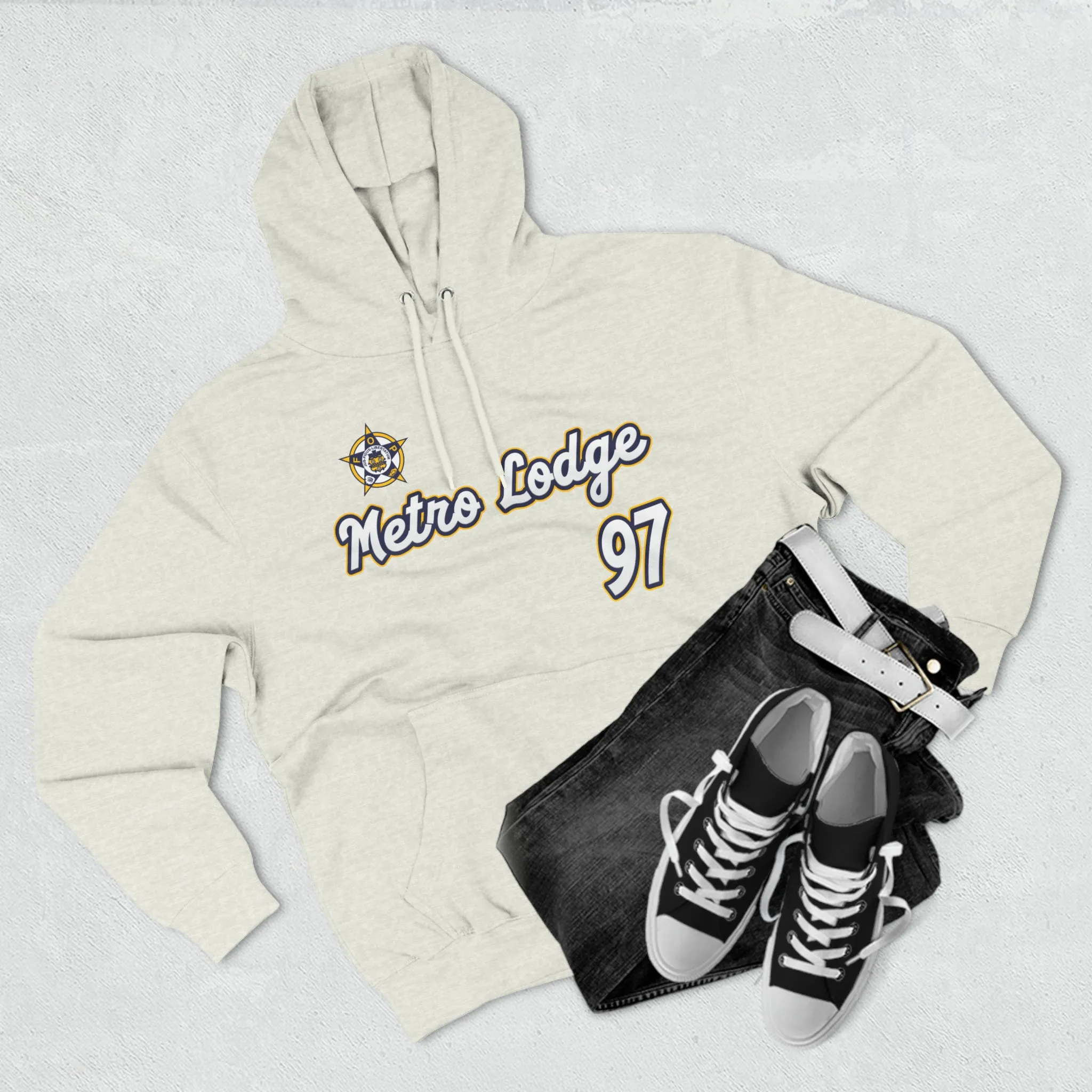 Metro Lodge Unisex Hooded Sweatshirt