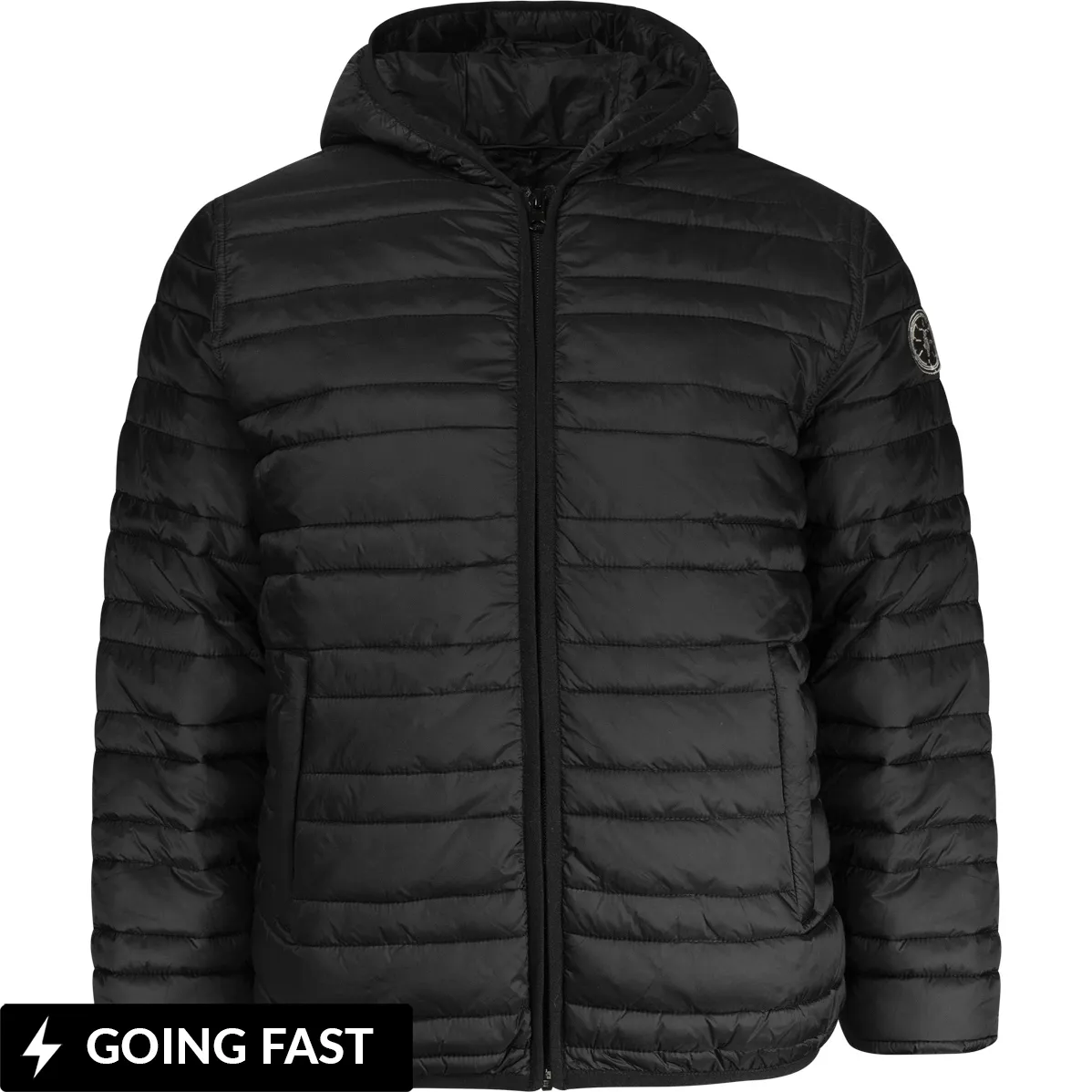 More For Kids Boys Luxury Hooded Puffer Jacket - Black