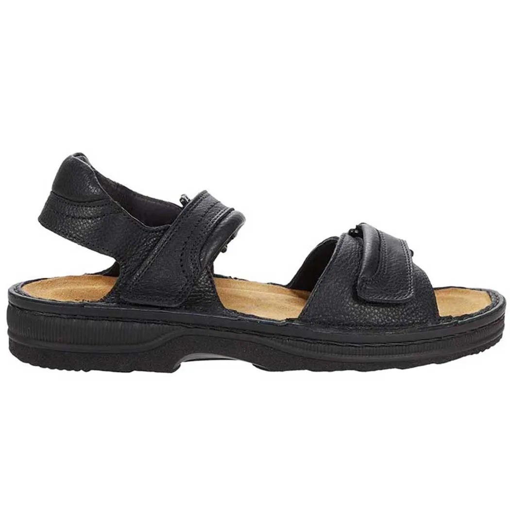 Naot Lappland Sandal Soft Black Leather (Men's)