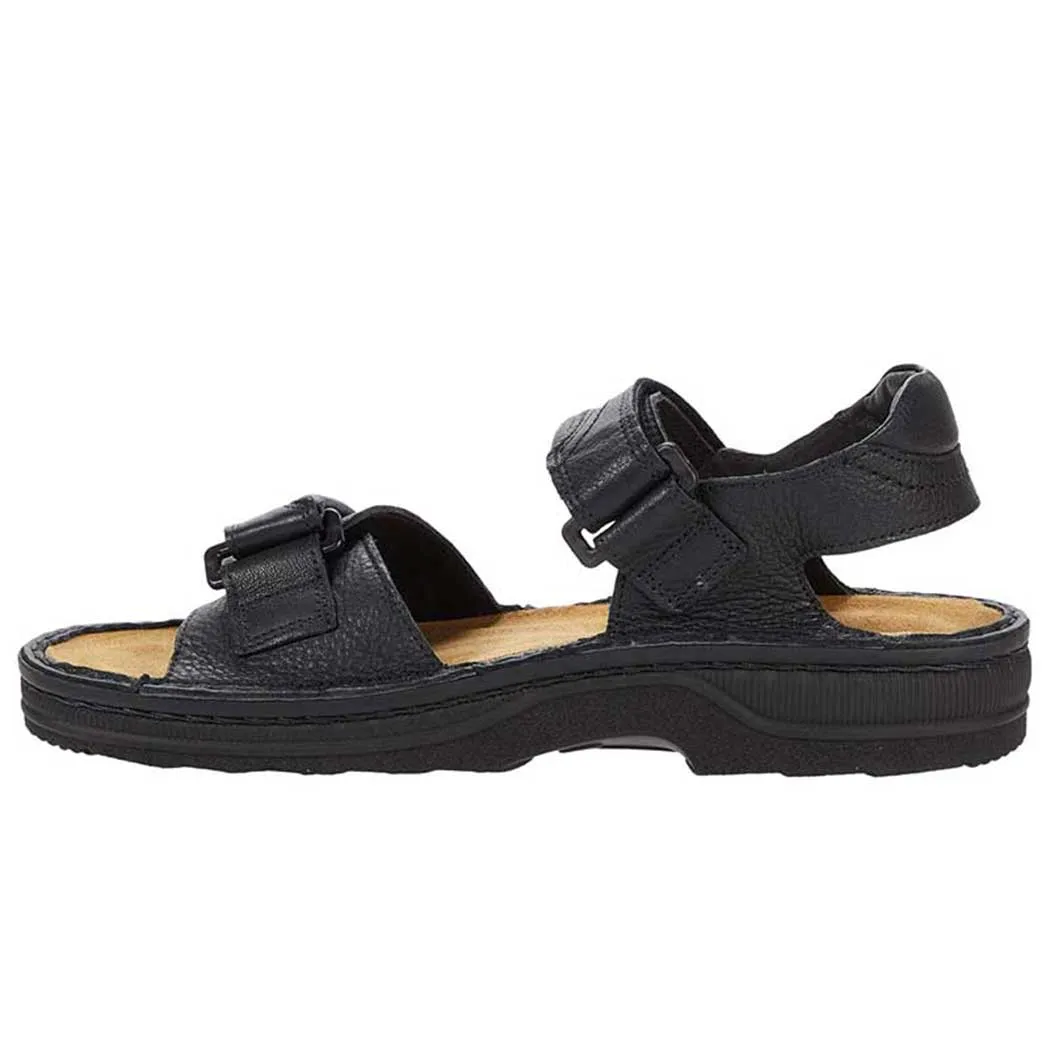 Naot Lappland Sandal Soft Black Leather (Men's)